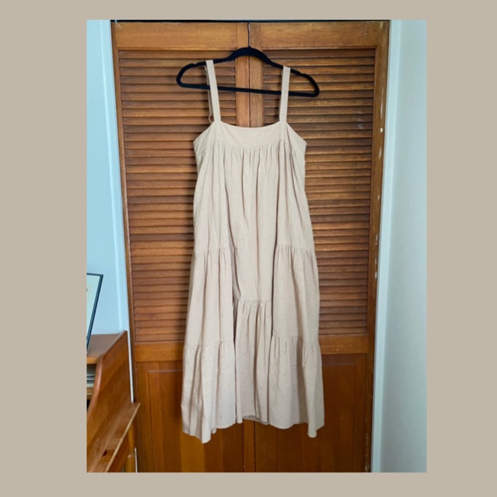 CJLA Brooklyn Dress | Taupe Tent Dress
